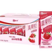 临期品！ 蒙牛 真果粒草莓果粒 250g*12盒 19.9元