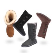 黑卡会员！ASUGG AUSTRALIAN SHEPHERD Tall Button 15902 长筒雪地靴