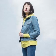 16日10点： Levi's 李维斯 29945-0042 女士翻领纯棉牛仔夹克外套