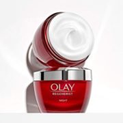 经典大红瓶！Olay 玉兰油 新生塑颜3点强效抗衰老保湿晚霜 50ml  含税到手约￥101.54