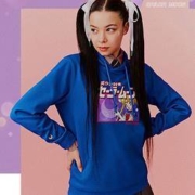 聚划算百亿补贴：SKECHERS 斯凯奇 美少女战士联名 L120W114 女士运动卫衣
