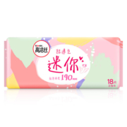 kotex 高洁丝 极薄棉柔迷你护翼卫生巾 190mm*18片 *14件
