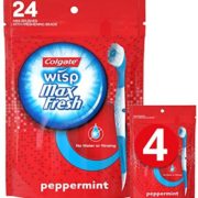 Colgate 高露洁 wisp 迷你爆珠2合1牙刷24支*4袋  含税到手约￥155