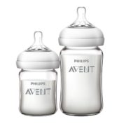 仿生奶嘴！AVENT 新安怡 SCF679/53 宽口径玻璃奶瓶套装 125ml+240ml