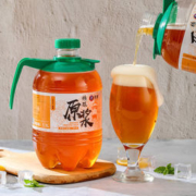 京鲜 原浆7天鲜活黄啤小麦啤酒 1.5L