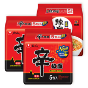 农心 韩式辣白菜/辛拉面 15连包无油包清爽不腻