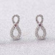 2020新款！Swarovski 施华洛世奇 INFINITY 永恒爱意耳钉 5518880   含税到手约240元