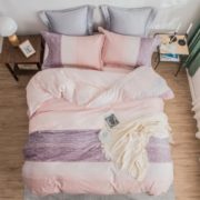 预售！ LOVO 乐我家纺 艾丽之夜 全棉磨毛四件套 1.8m 259.1元（定金10元，1日付尾款）