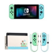 任天堂switch 日版 NS蓝绿限定续航主机