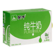 蒙牛 纯牛奶PURE MILK 250ml*16包 *2件