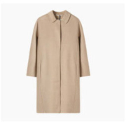 MaxMara Doraci 女士简约翻领系腰带大衣