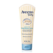 Aveeno艾惟诺婴儿天然燕麦保湿润肤乳227g 淡蓝 原装进口*2