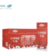 百亿补贴：新希望 红枣枸杞 牛奶 200g*12盒