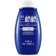 限地区：兰格格 原味酸奶 1kg *8件