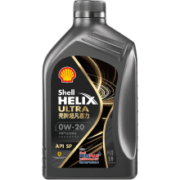 4日0点：Shell 壳牌 Helix Ultra 超凡喜力 都市光影版 0W-20 API SP级 全合成机油 1L *3件