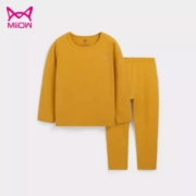 猫人MIIOW  儿童 保暖内衣套装 110-150CM*3件