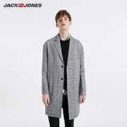 27日0点！JACK JONES 杰克琼斯 219121546 男士中长款大衣 低至183.75元包邮（27日0-1点）