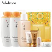 Sulwhasoo 雪花秀 滋盈肌本水乳护肤套装（润颜水125ml+润颜乳125ml+洁面 200ml+5件小样）