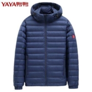 YAYA 鸭鸭 DSG07A002O 男士连帽羽绒服