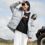 23日0点： Baleno 班尼路 88037981 毛领短款羽绒服