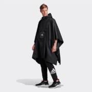 阿迪达斯 adidas M Snaps Poncho 男装训练 运动夹克 外套 FR7205