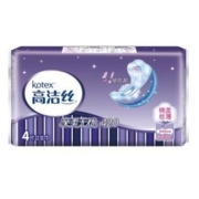 凑单品：Kotex 高洁丝 放肆睡 棉柔丝薄系列 亲亲棉夜用卫生巾 420mm*4片