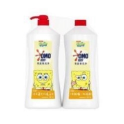 PLUS会员： OMO 奥妙 果蔬餐具净 柠檬香柚 1.1kg*2瓶 *2件