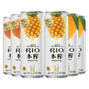 锐澳（RIO）洋酒 预调 鸡尾酒 果酒 本榨系列 330ml*6罐（3种口味） *2件
