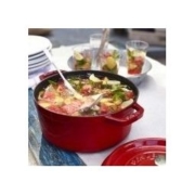 STAUB 经典系列 珐琅铸铁锅 红色Kirschrot 28cm