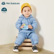 88VIP！ Mini Balabala 迷你巴拉巴拉 男女宝宝羽绒加厚保暖连体衣
