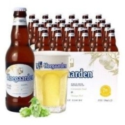 福佳（Hoegaarden）啤酒小麦精酿啤酒330ml*24瓶整箱装苏宁自营 *2件