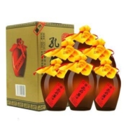慢津贴：孔酒 纯粮食白酒 42度 浓香型 500ml*6瓶整箱