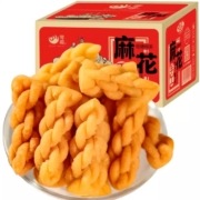 千丝零趣  手工小麻花  整箱500g约70根