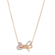 prime会员！Swarovski 施华洛世奇 Lifelong Bow 蝴蝶结吊坠项链 5440636  389.77元含税直邮