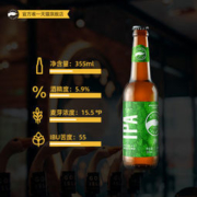 百威英博 精酿啤酒 355mL*12瓶