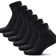 L码！prime会员！Under Armour 安德玛 Charged Cotton 2.0 男士运动袜6双装  直邮含税到手￥82.22