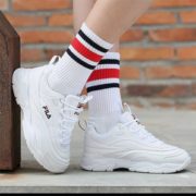 88VIP！ FILA 斐乐 时尚百搭 女士复古老爹鞋