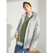 11日0点、双11预告：A21 R494114039 男士连帽棉服