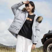 23日0点：Baleno 班尼路 88037981 女士毛领短款羽绒服