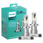 京东PLUS会员： PHILIPS 飞利浦 耀白光 H4/H7 汽车LED大灯 1对装