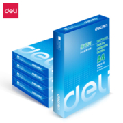 11日0点： deli 得力 莱茵河 A4复印纸 70g 500张/包 5包装（2500张）