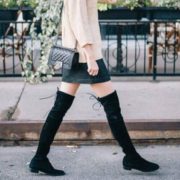 美腿增高！STUART WEITZMAN HELENA系列 女士真皮过膝靴 多色