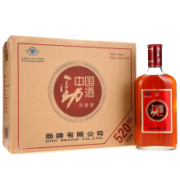 京东PLUS会员：劲牌 中国劲酒 35度 520ml*6瓶 整箱装 * 2件