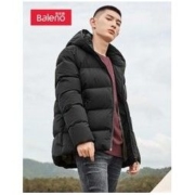 11日0点： Baleno 班尼路 88037026 连帽款羽绒服