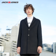 聚划算百亿补贴：JACK JONES 杰克琼斯 219327515 可拆卸内里毛呢大衣