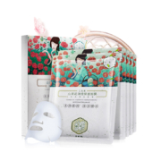 百雀羚 三生花山茶花面膜5片