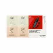 天猫U先： SHISEIDO 资生堂 四色唇膏卡+青春日和清透焕肤水2ml*2+保湿乳霜1ml*2