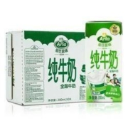 88VIP：Arla爱氏晨曦 全脂纯牛奶 200ml*24盒 *2件