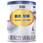 11日0点、88VIP： Wyeth 惠氏 S-26 铂臻学儿乐奶粉 4段 800克