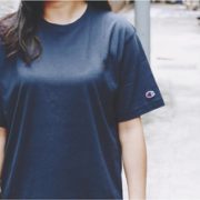 Champion 冠军 中性运动T恤T425NY 纯色修身基础款经典